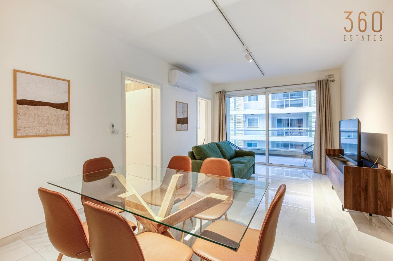 Modern 2Br Apt With Private Terrace & Sofa Bed By 360 Estates เซนต์พอลส์เบย์ ภายนอก รูปภาพ